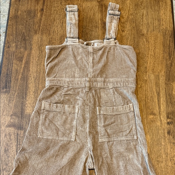 Aerie Tan Corduroy Overalls - Picture 12 of 13